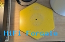 Hexmat Yellow Bird Record Isolator Mat Accessorie